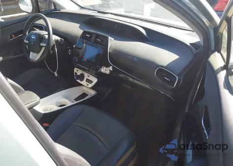 2016 Toyota Prius Four from USA, damaged, VIN JTDKARFU2G3002376